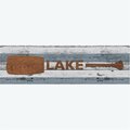 Youngs Wood Lake Paddle Wall Plaque 32126